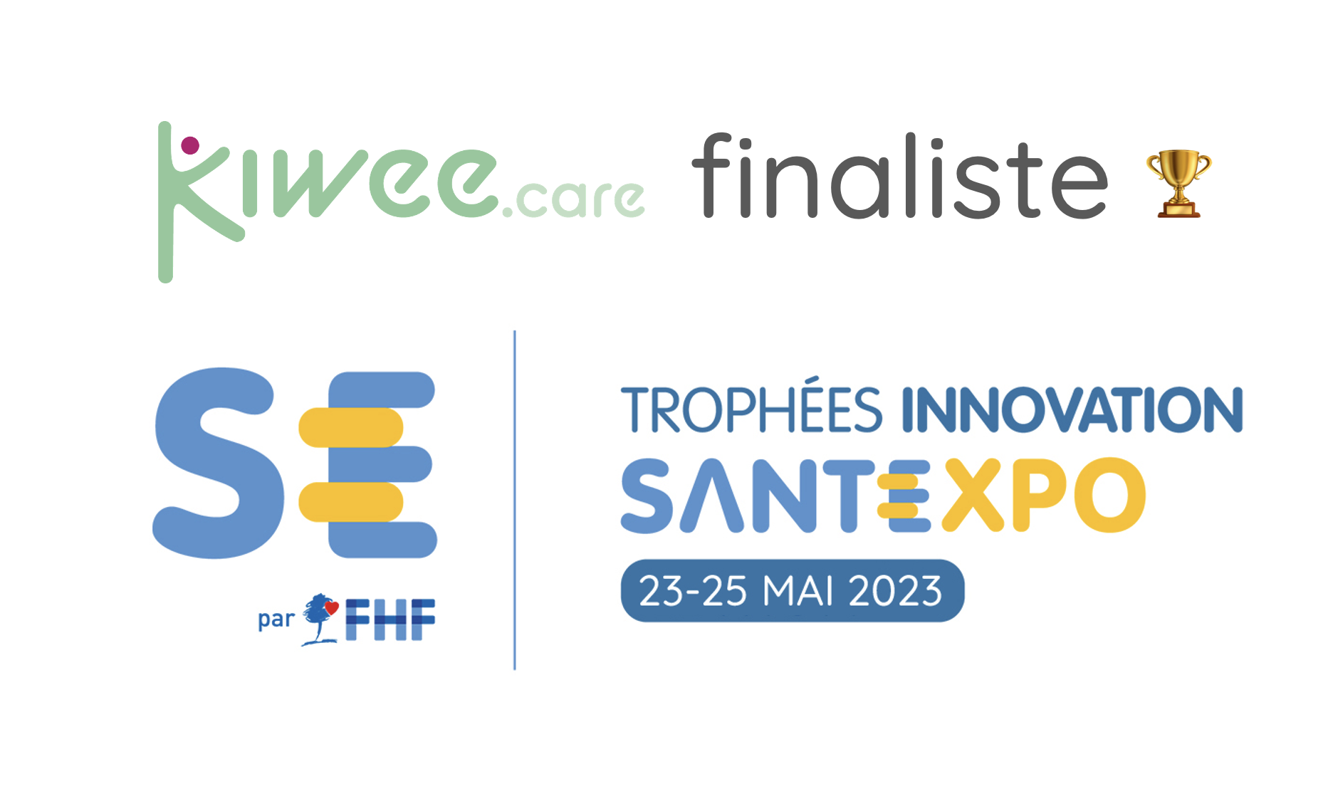 Kiwee.care finaliste des trophées Innovation Santexpo 2023