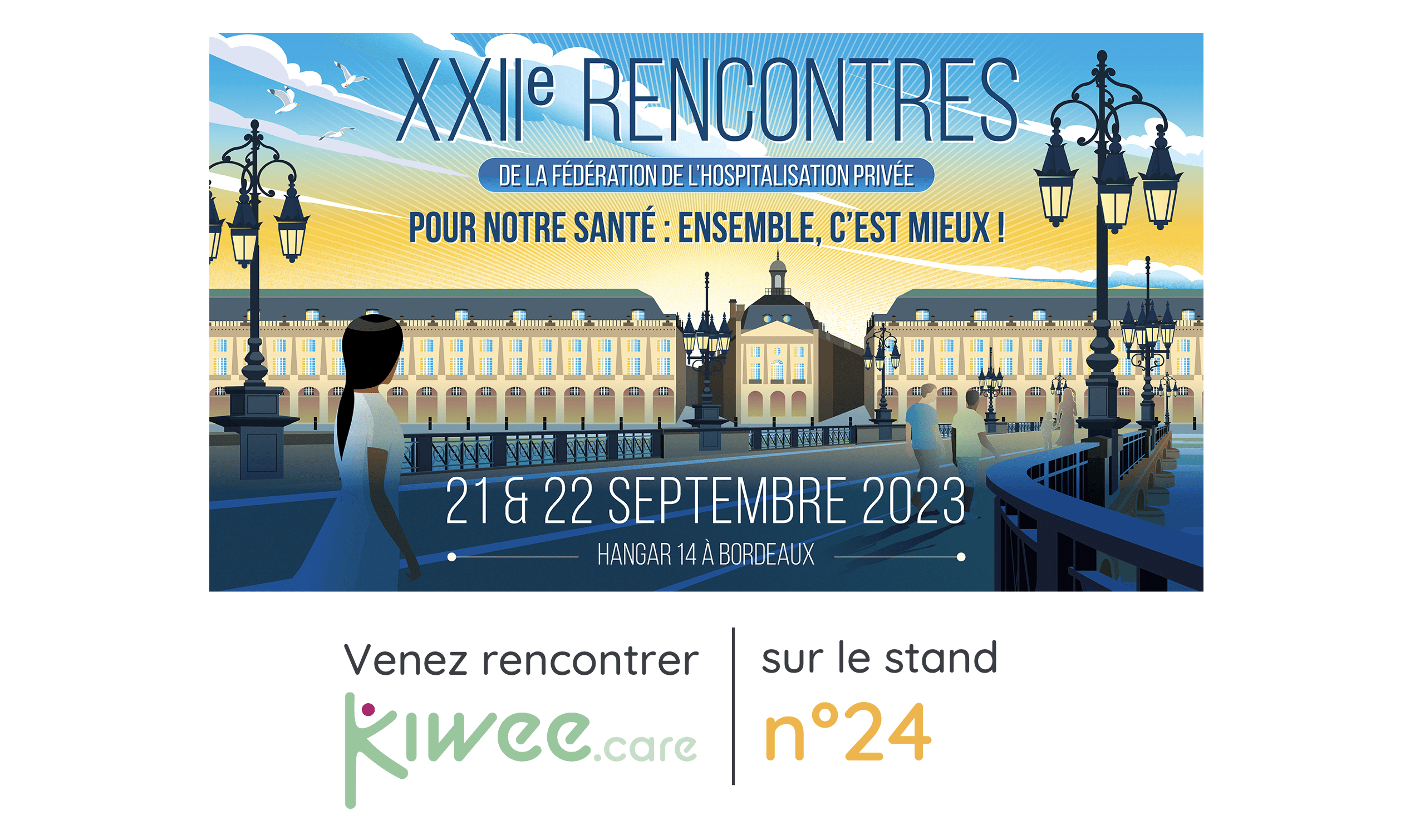 Kiwee.care présents aux rencontres de la FHP