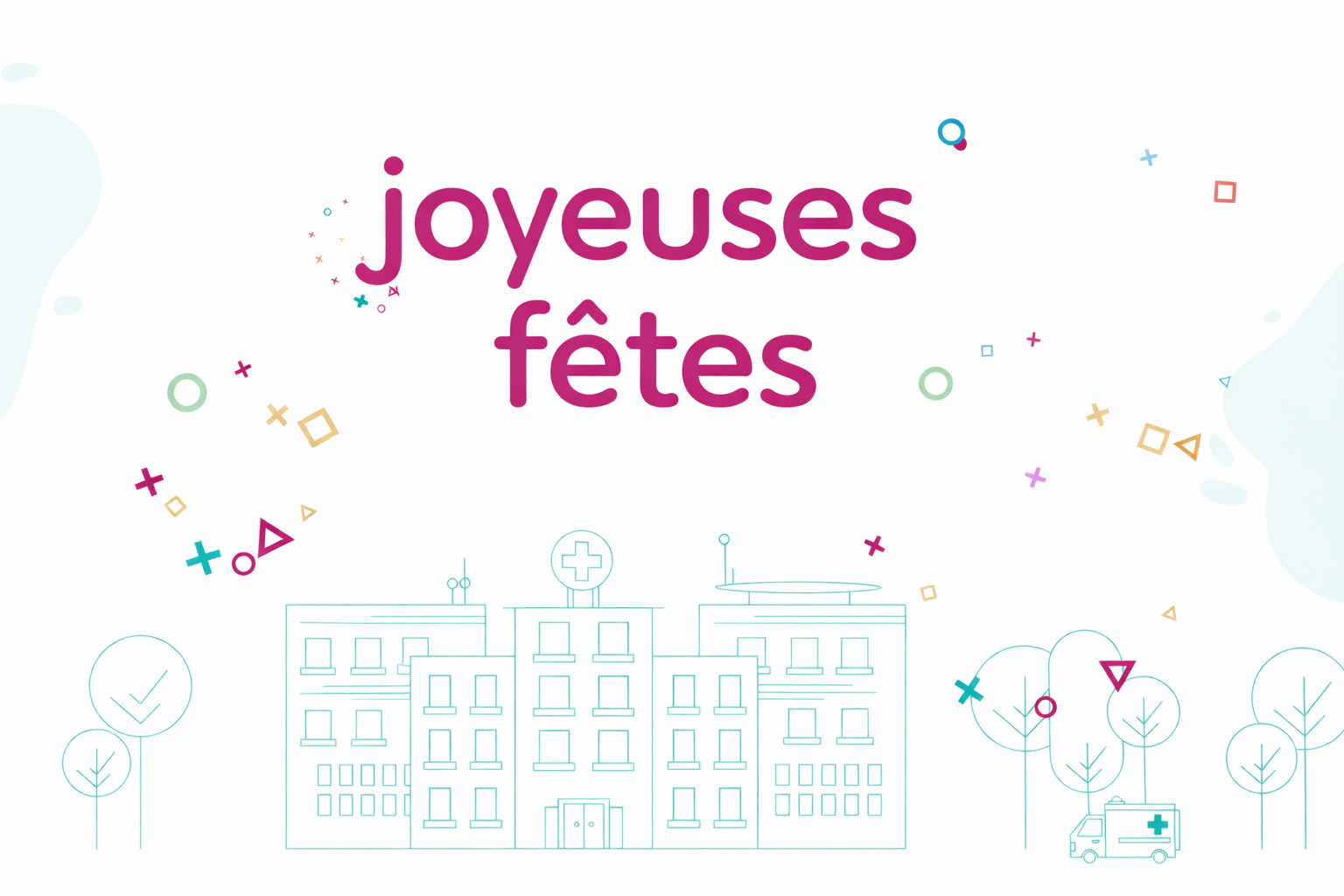 Joyeuses fêtes de la part de toute l'équipe Kiwee.care